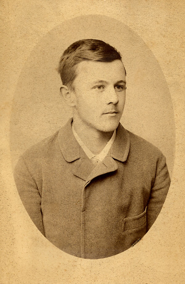 Јован Цвијић као дечак, 1876, фотографија